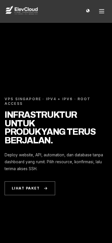 ElevCloud mobile view